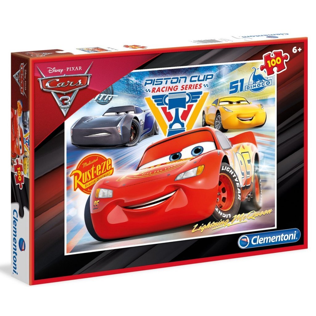 Clementoni puzzel disney cars 100 stukjes afbeelding