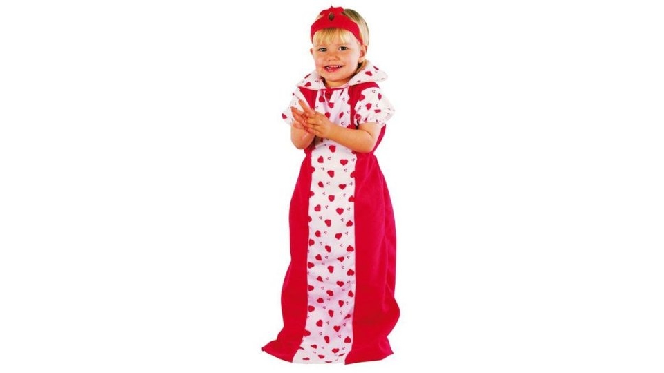 Clown kinderkostuum valentijn 3-4 jaar afbeelding