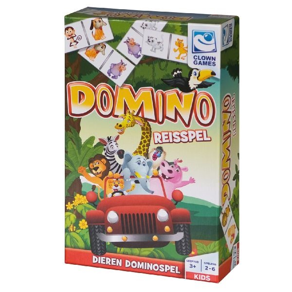 Clown Games domino reisspel afbeelding