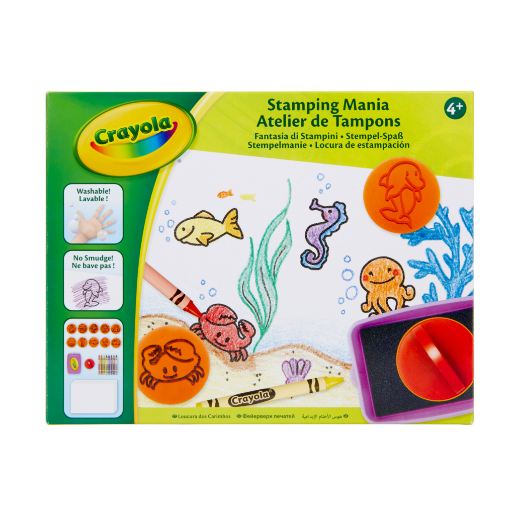 crayola stamping mania kit