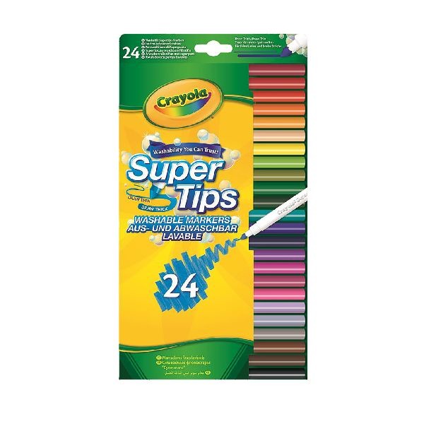 crayola stiften met superpunt 24stuks