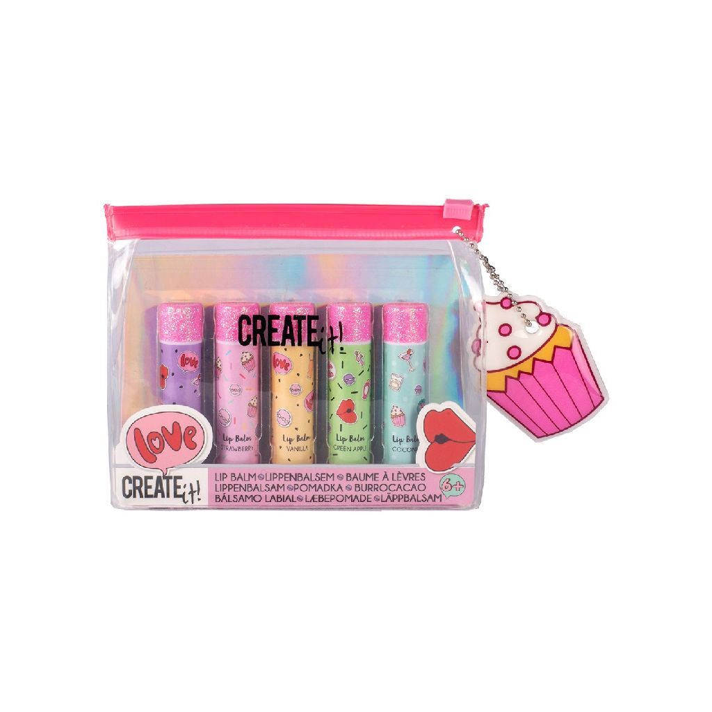 Create It! beauty lippenbalsem in etui, 5st. afbeelding