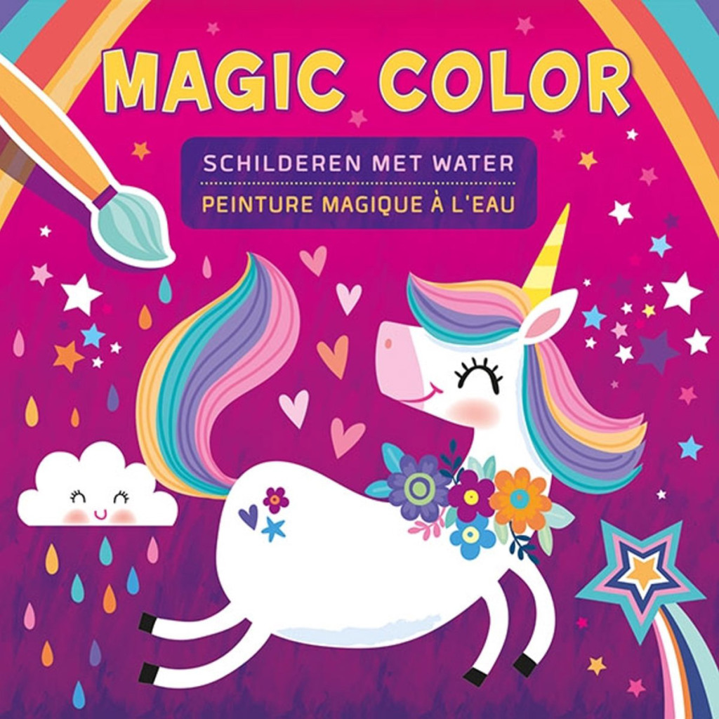 deltas magic color kleurboek schilderen met water
