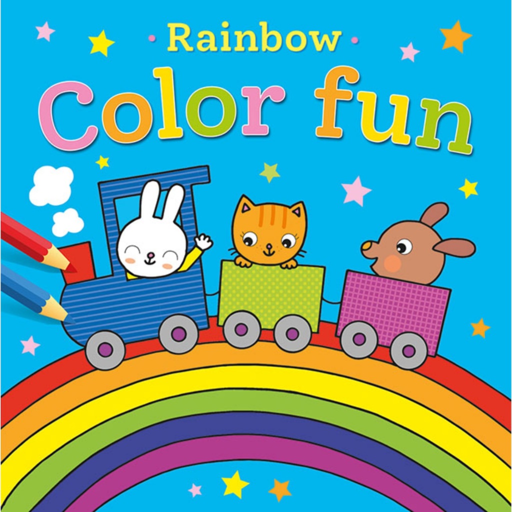 deltas kleurboek rainbow color fun