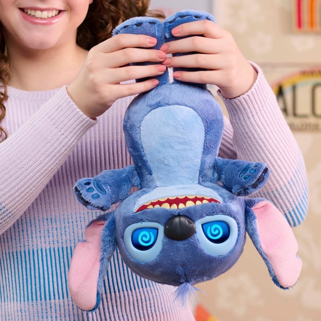 Disney Stitch Many Moods Knuffel 35 cm + Licht en Geluid