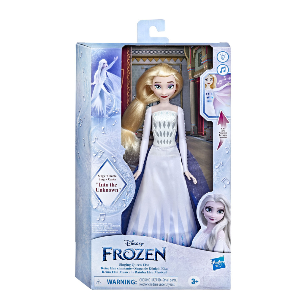 Disney Frozen 2 Singing Queen Elsa Pop + Licht en Geluid