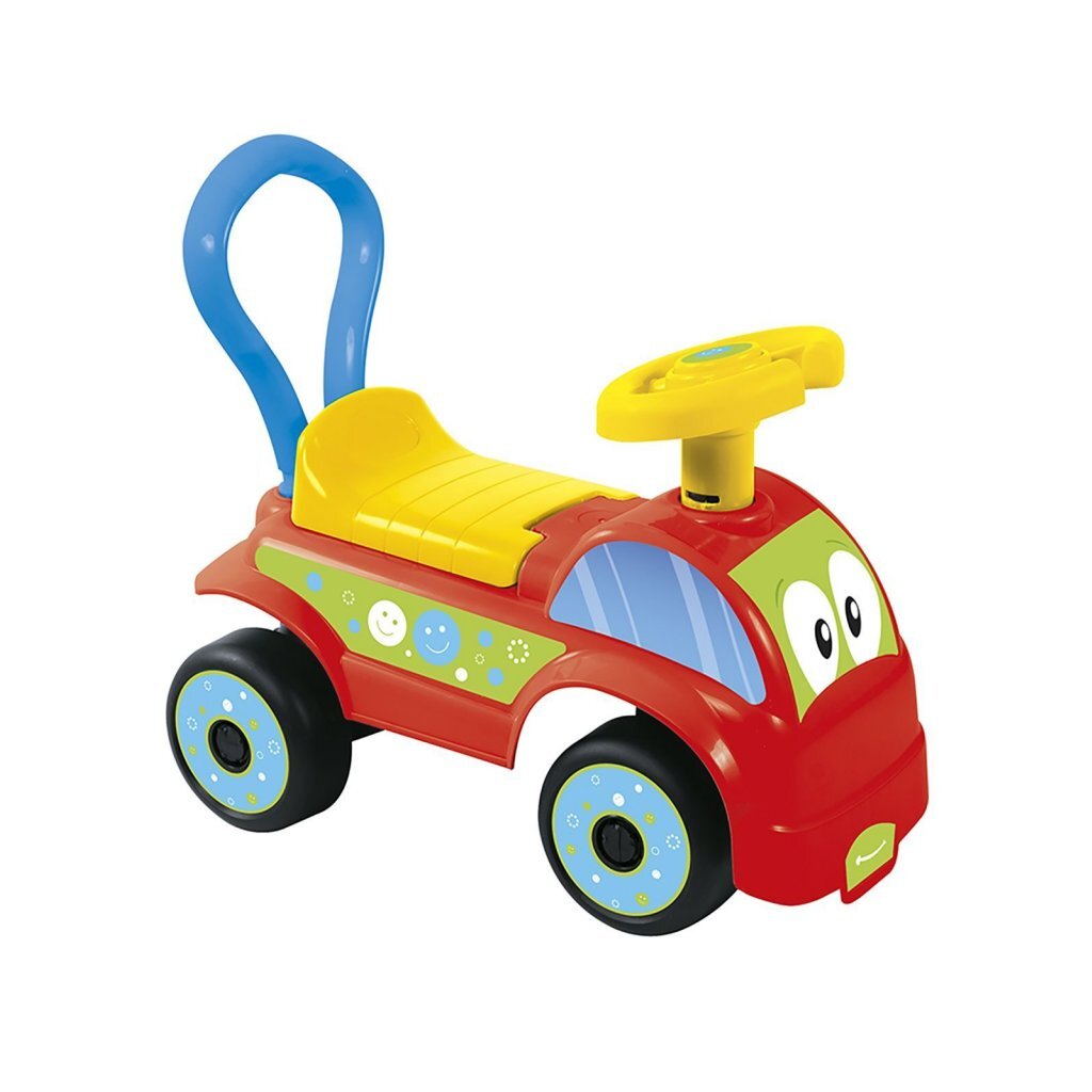 Dolu loopauto 37x21x47 cm geel/blauw/rood