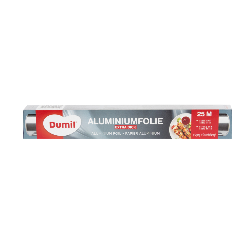 dumil aluminiumfolie extra dik 25m