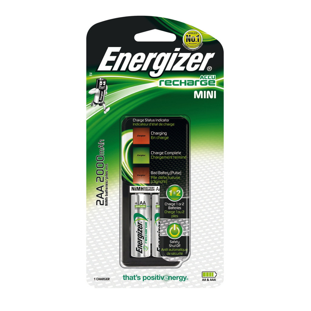 energizer en-53542143900 aa/aaa nimh batterij lader 2x aa nimh/hr6