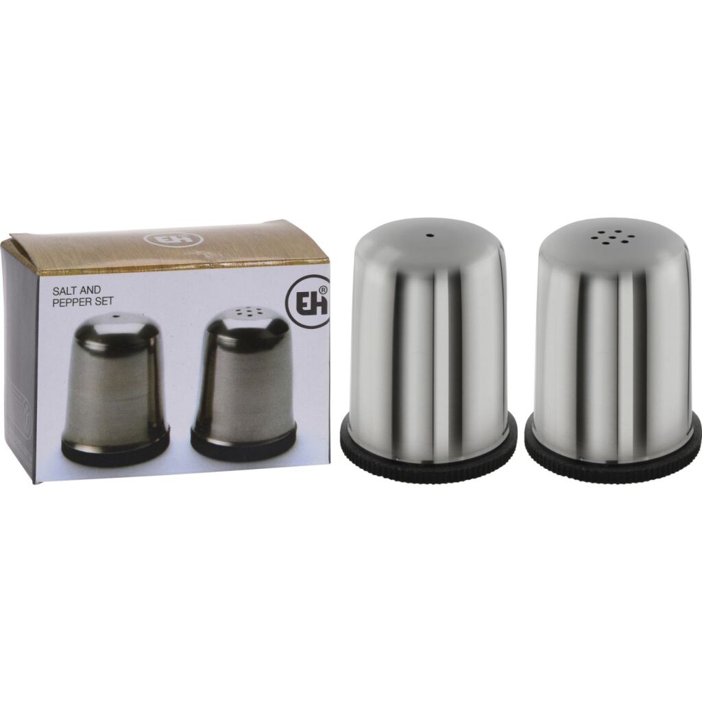 Excellent Houseware peper-zoutstel rvs