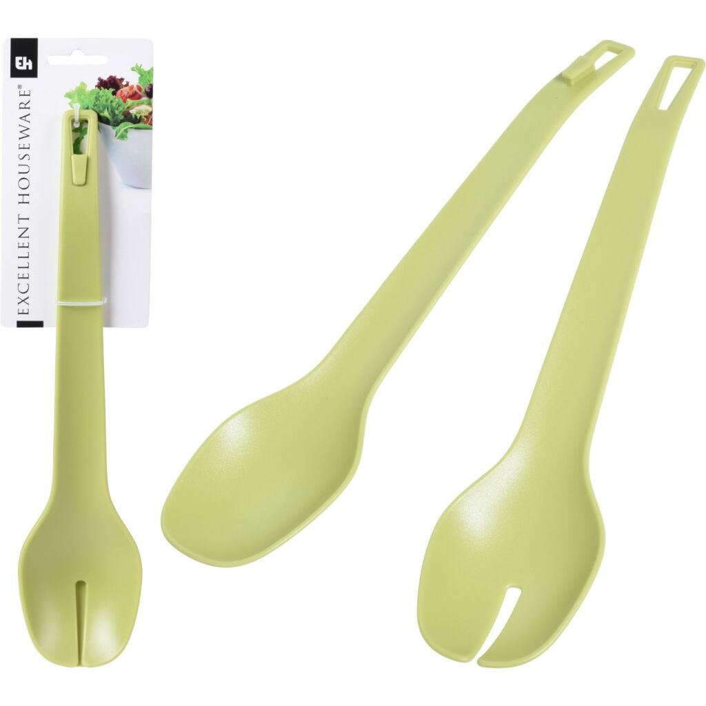 Excellent Houseware saladebestek set van 2 stuks afbeelding