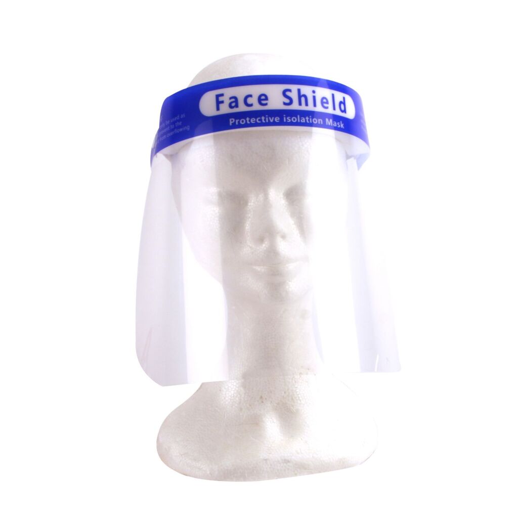 Face Shield protective mask gezichtscherm afbeelding