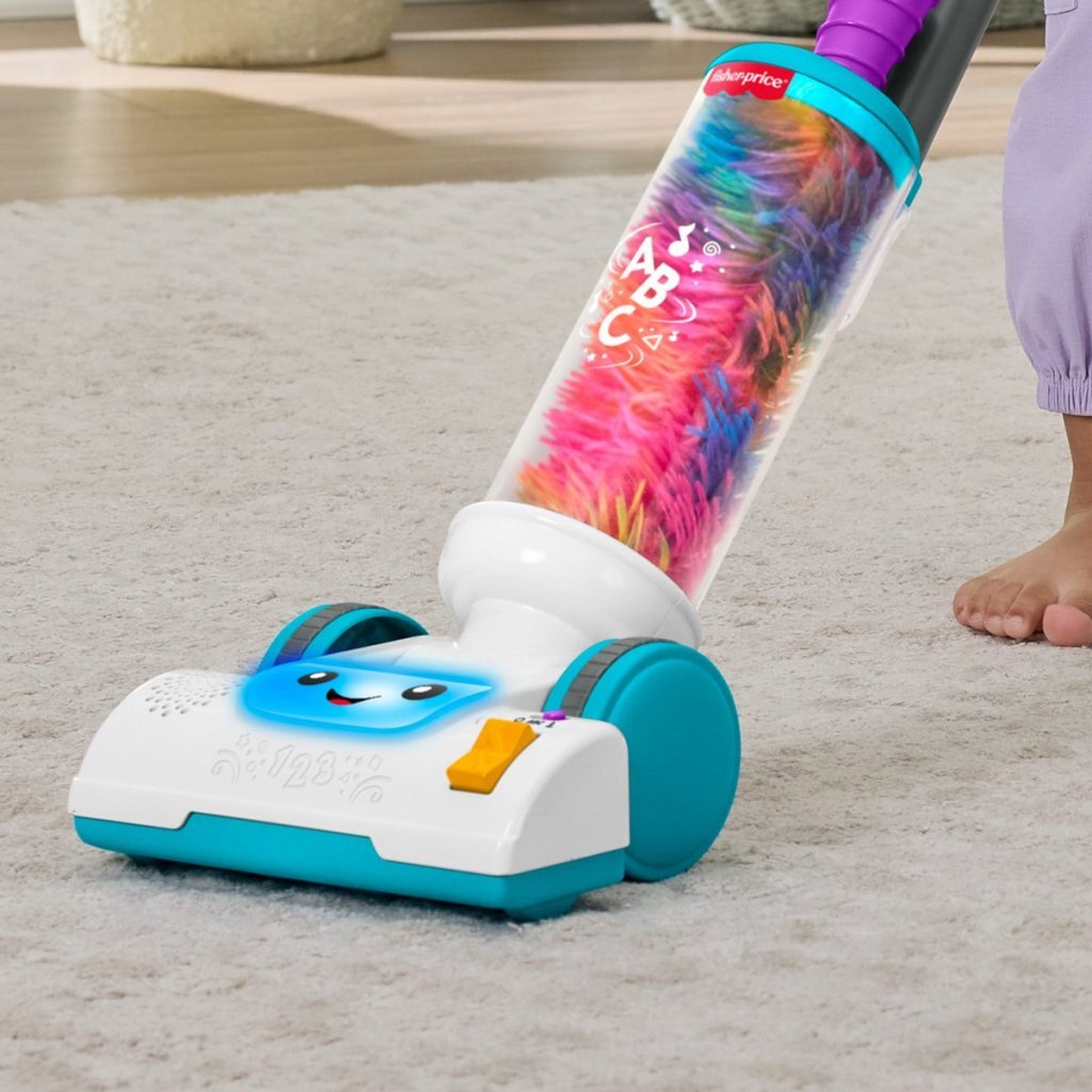 Fisher Price Lach & Leer Stofzuiger + Licht en Geluid