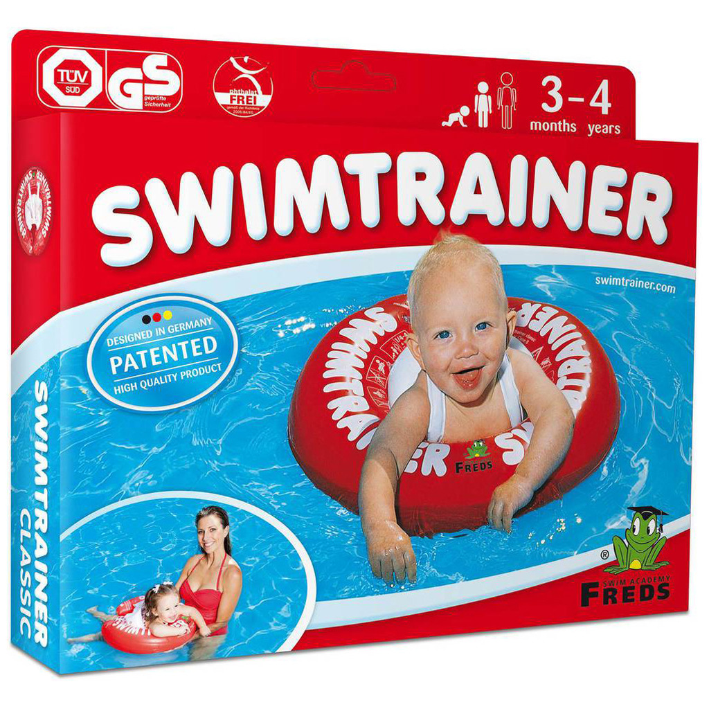 freds swimtrainer classic rood 0-4 jaar 6-18 kilo