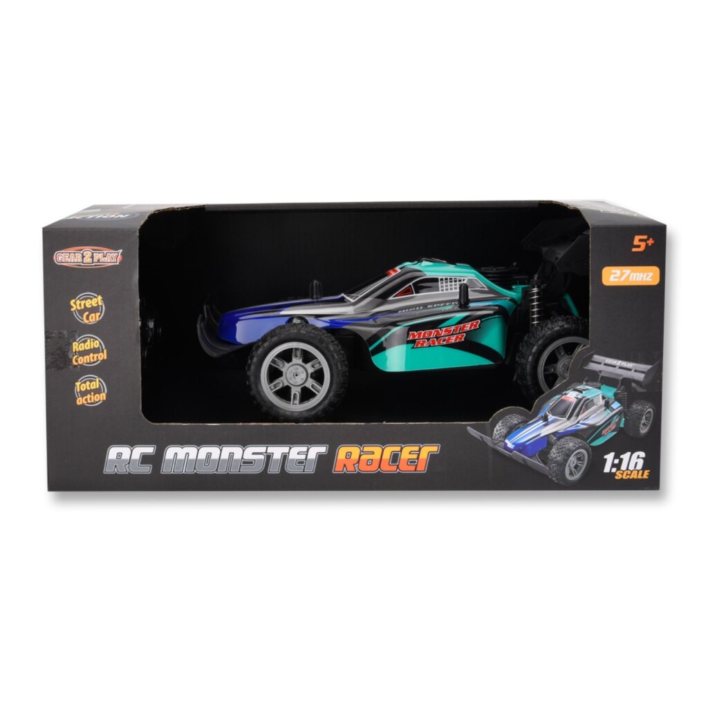 gear2play rc monster racer 1:16