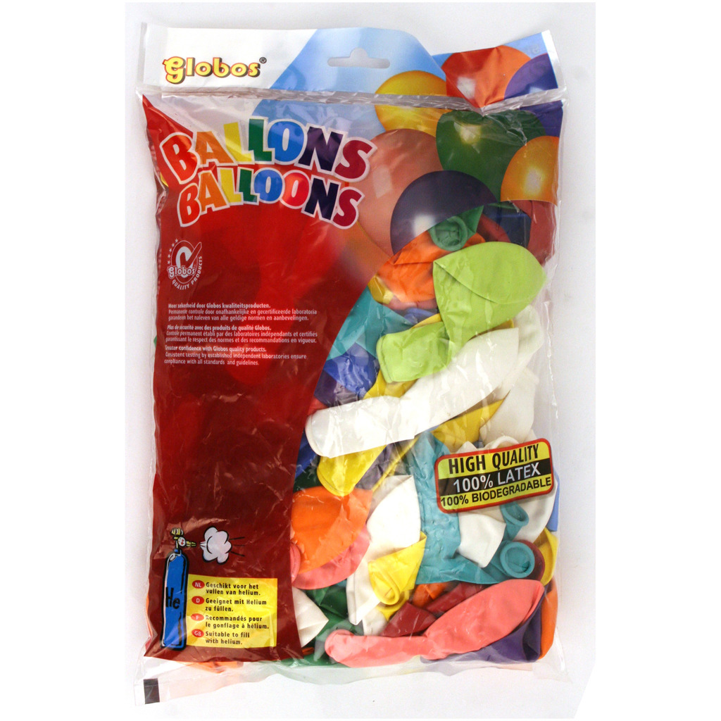globos multicolor ballonnen 100 stuks