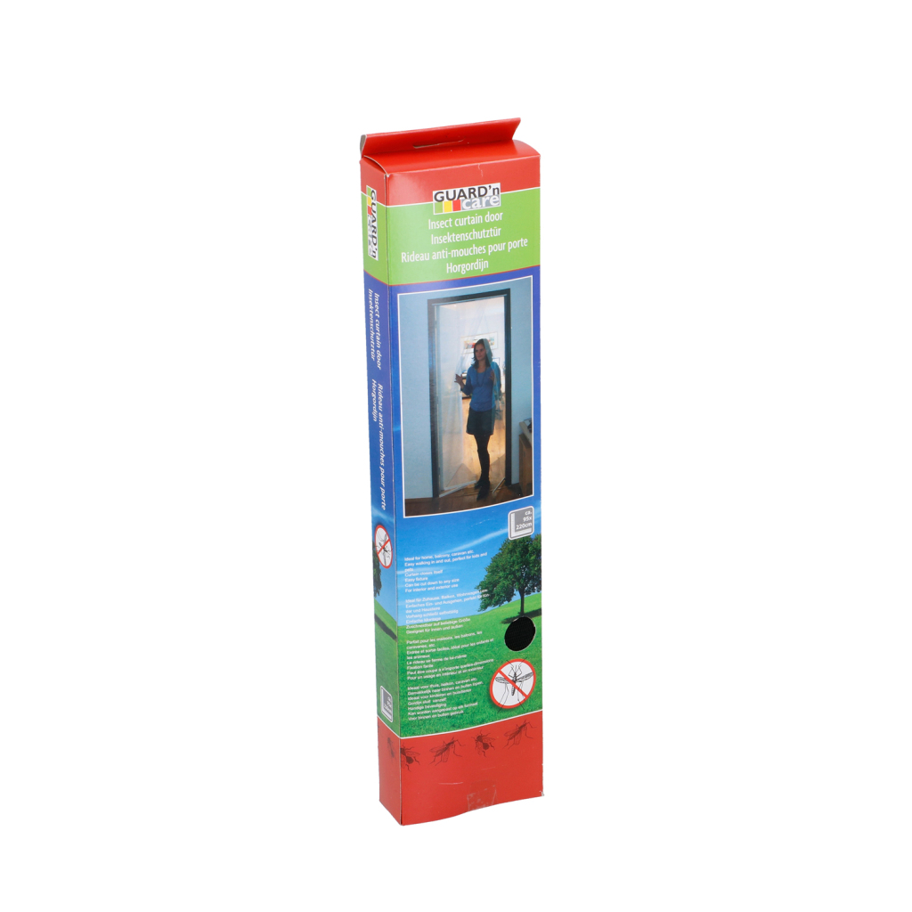 Guard'n Care Guard'n care horgordijn voor deur 95x220 cm zwart