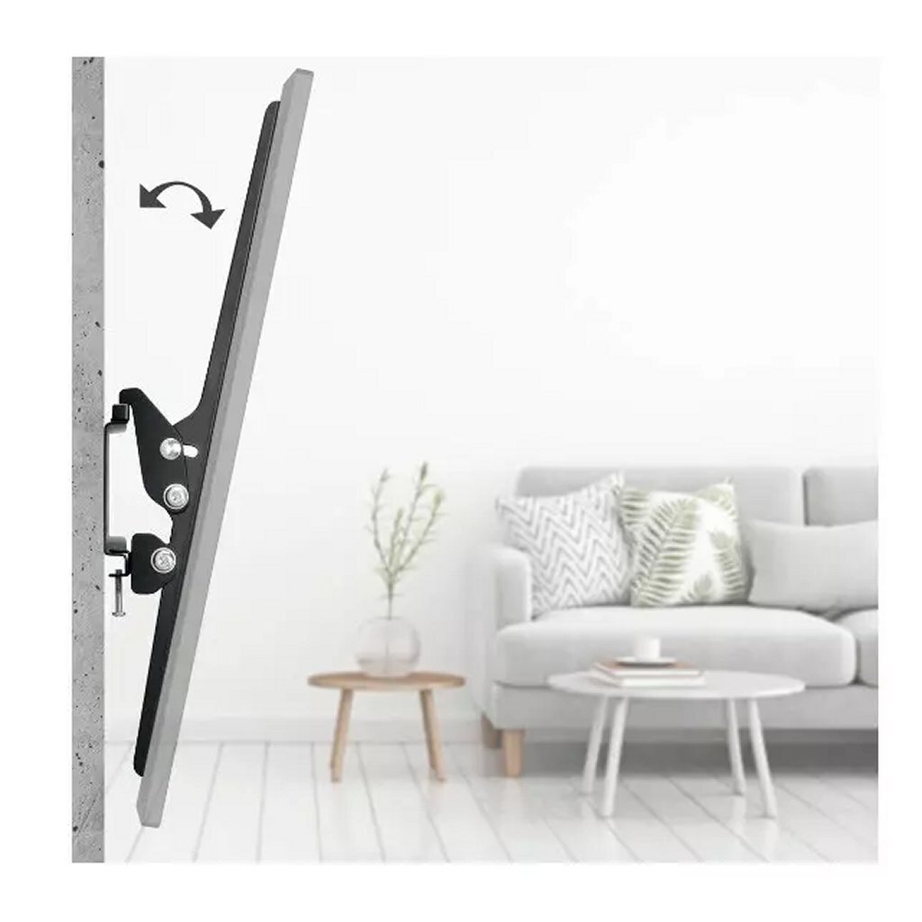 Hama TV Muurbeugel Kantelbaar Schermen 32-75 Inch Zwart