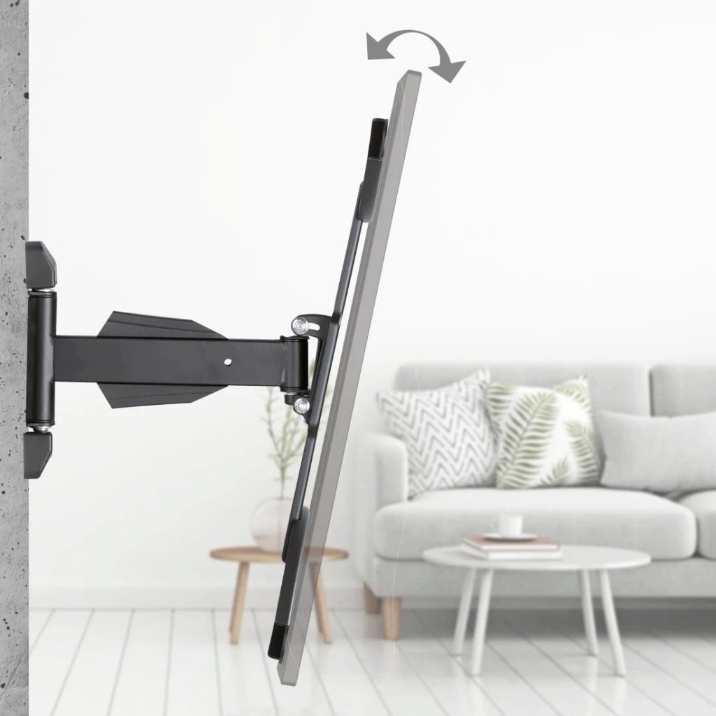 Hama TV Muurbeugel Draaibaar Kantelbaar Uittrekbaar 32-65 Inch Zwart