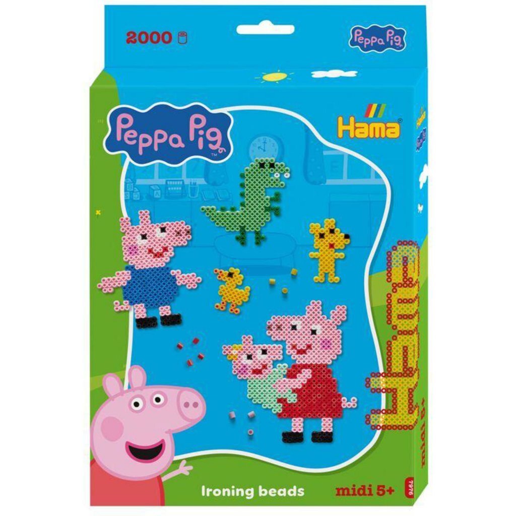 Hama Strijkkralen Midi Peppa Pig 2000 Stuks
