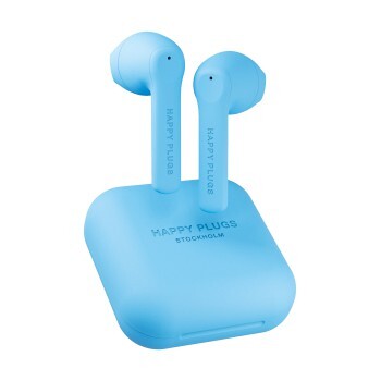 happy plugs hoofdtelefoon air 1 go blauw