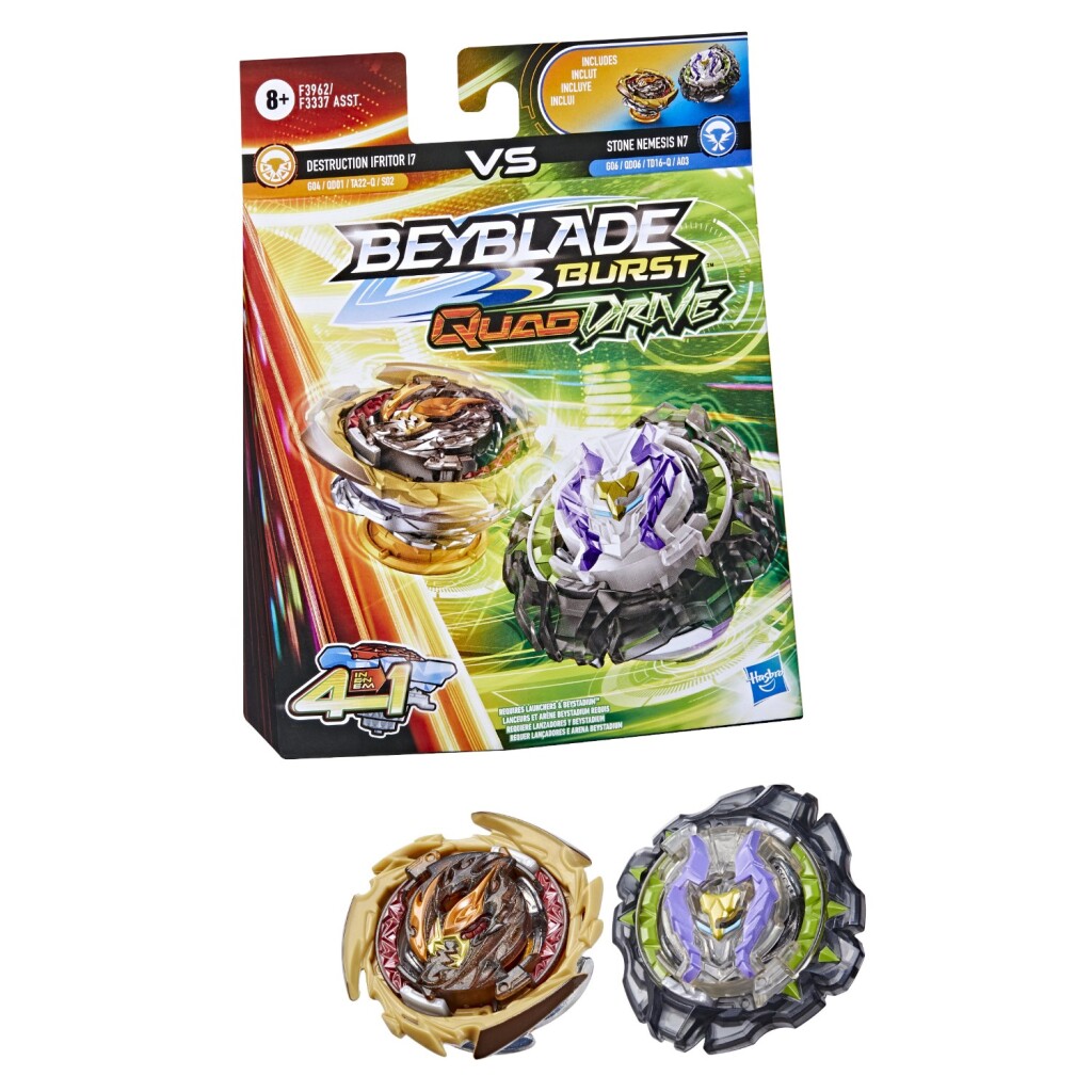 Hasbro Beyblade Burst Quad Drive Duo Pack Assorti