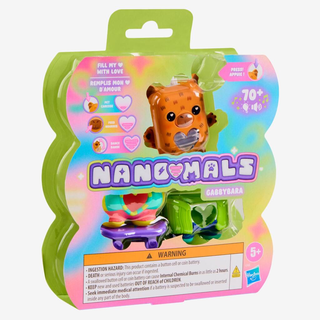 Hasbro Nanomals Capybara + Licht en Geluid