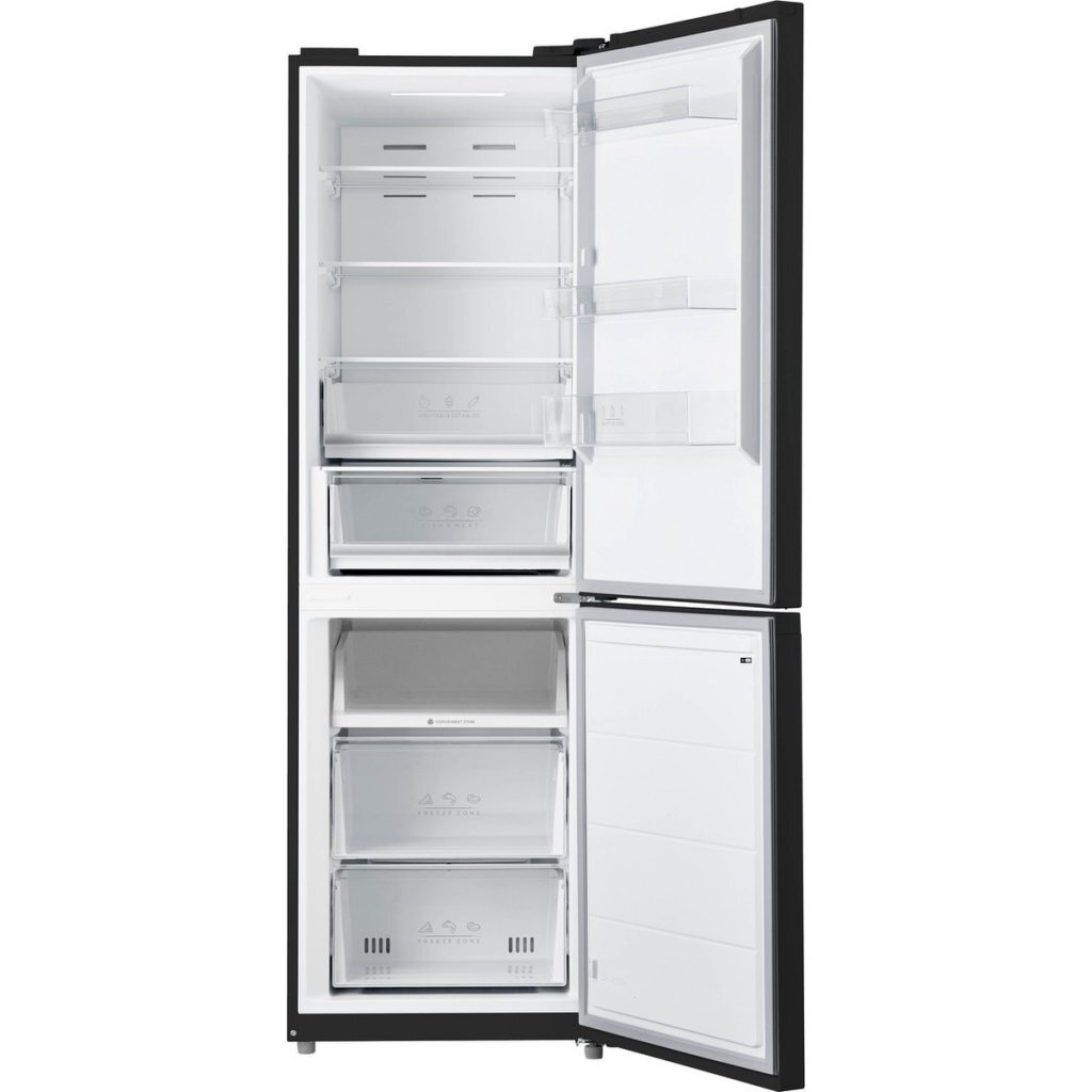 Inventum KV1850B Koelkast 216+122L Zwart