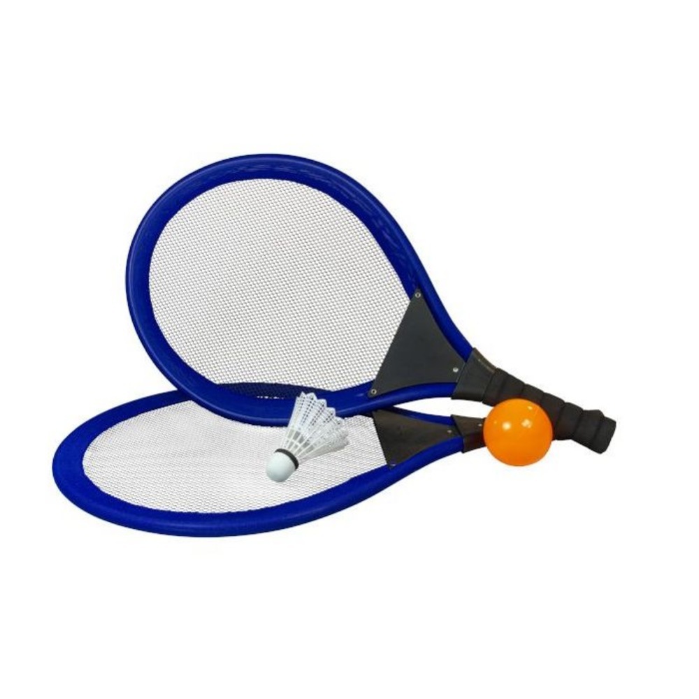 jollyoutside racketbal set + bal + shuttle assorti