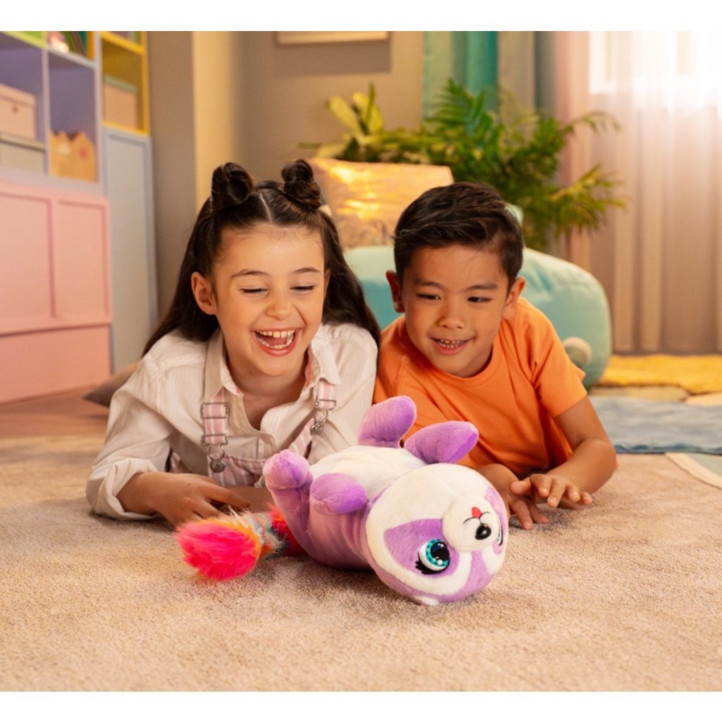 Jumbo Funtasy Family Rac and Roll Knuffel Wasbeer + Geluid