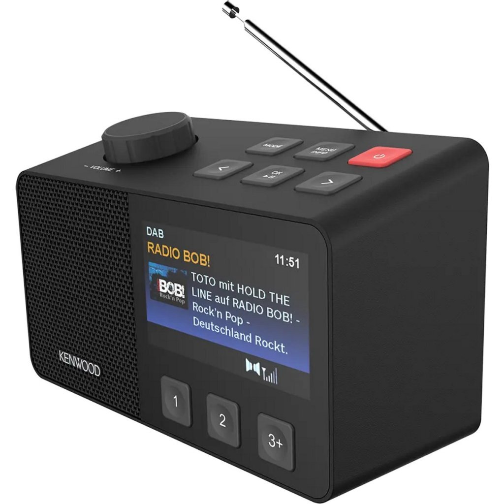 Kenwood CR-M70DAB-B Seniorenradio Zwart
