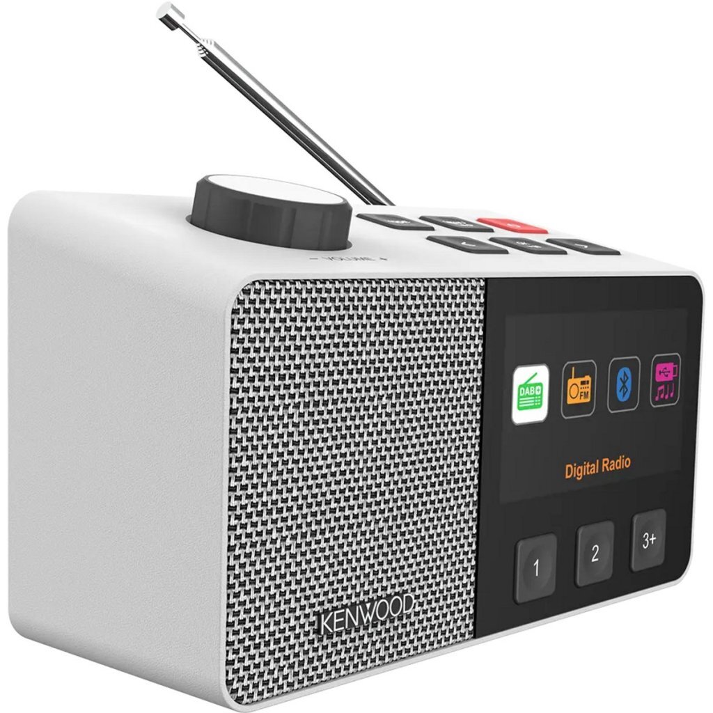 Kenwood CR-M70DAB-W Seniorenradio Wit