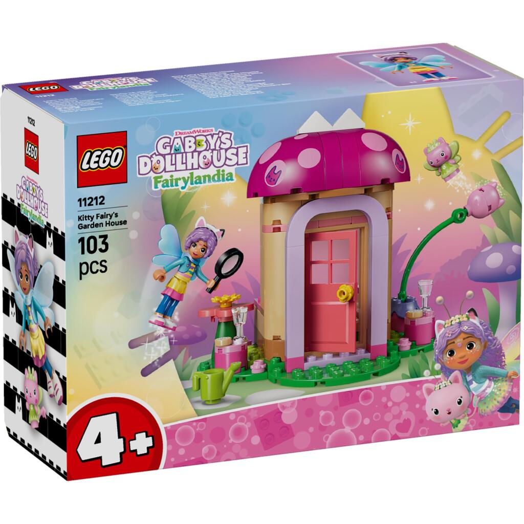 Lego Gabby's Dollhouse 11212 Kitty Fee's Tuinhuisje
