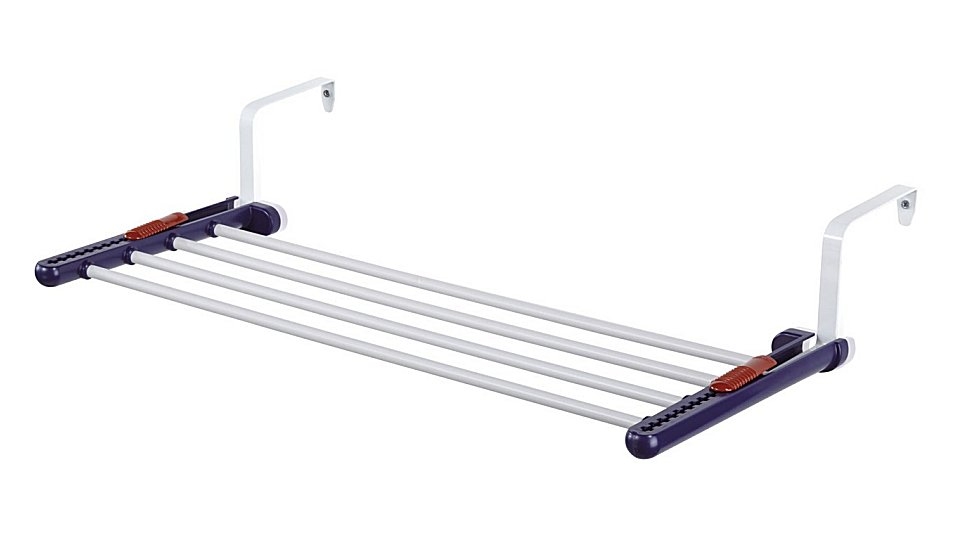 Leifheit 81410 radiator/balkon droogrek quartett 2m afbeelding