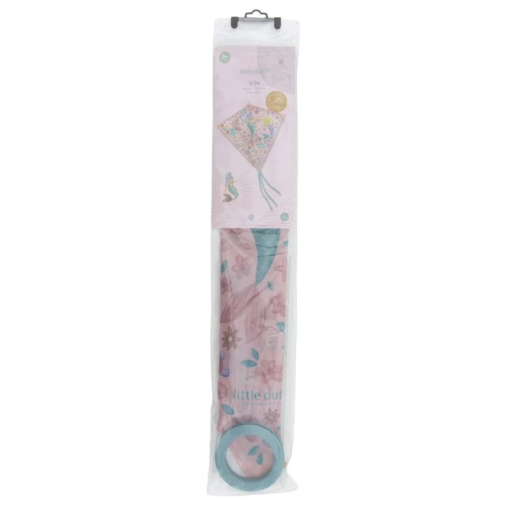 Little Dutch Dreamy Mermaid Diamant Vlieger 65x65 cm Roze
