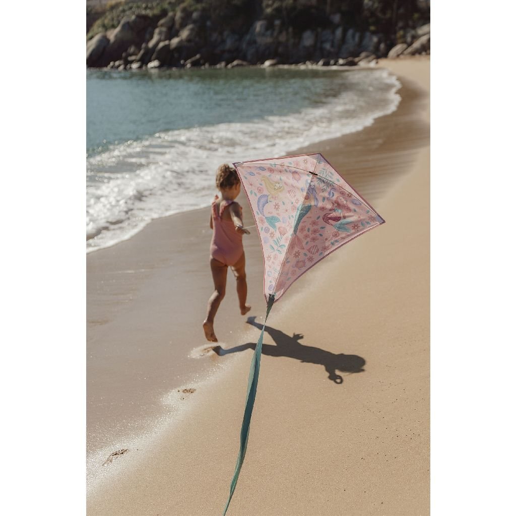 Little Dutch Dreamy Mermaid Diamant Vlieger 65x65 cm Roze