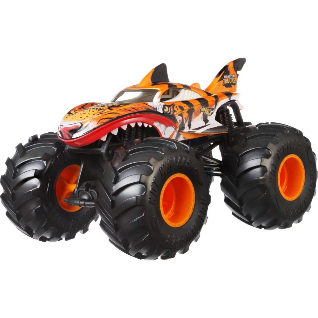 Mattel Hot Wheels Monstertrucks Tiger Shark 1:24