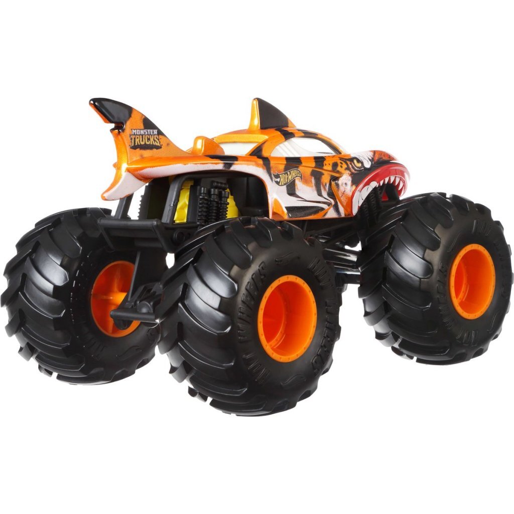 Mattel Hot Wheels Monstertrucks Tiger Shark 1:24
