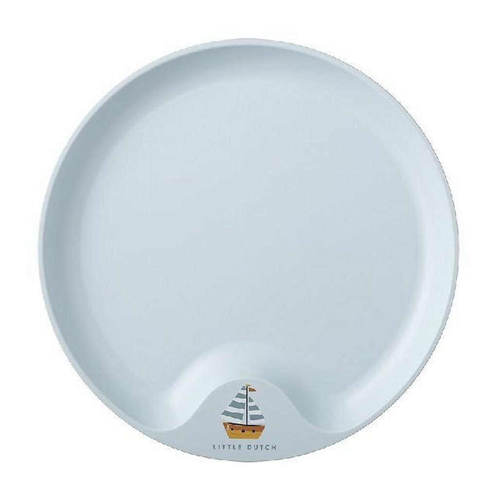 Mepal kinderbord little dutch sailors bay blauw afbeelding
