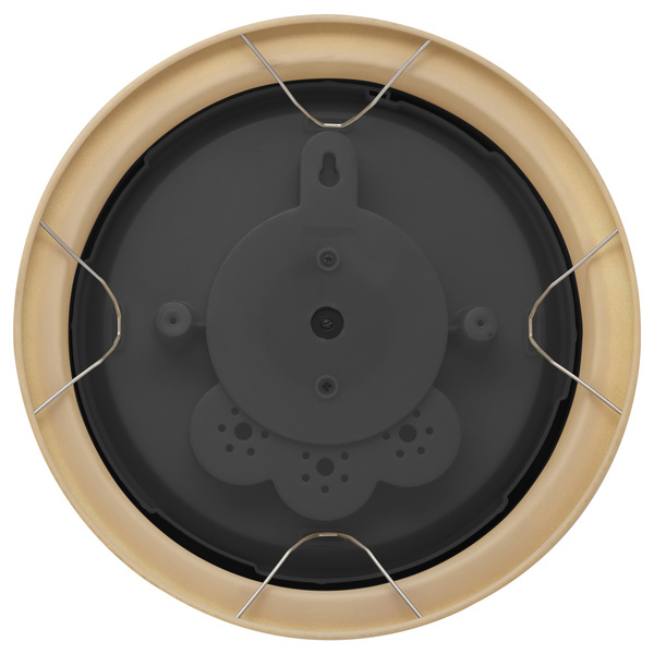 NeXtime NE-4303BR Buiten Barometer 22CM Metaal Bruin Orchid