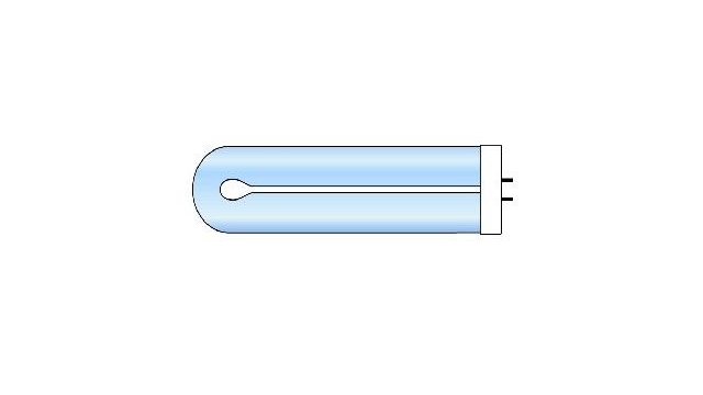 Ouguang uv-lamp blauw 368 nm 9 watt gebogen voor mozzie afbeelding