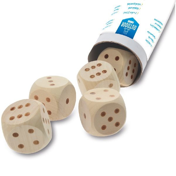 Outdoor Play houten mega dobbelstenen afbeelding