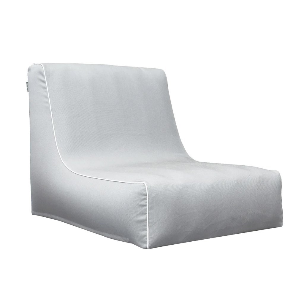 B-Living St. Maxime Opblaasbare Sofa 70x90x70 cm Lichtgrijs