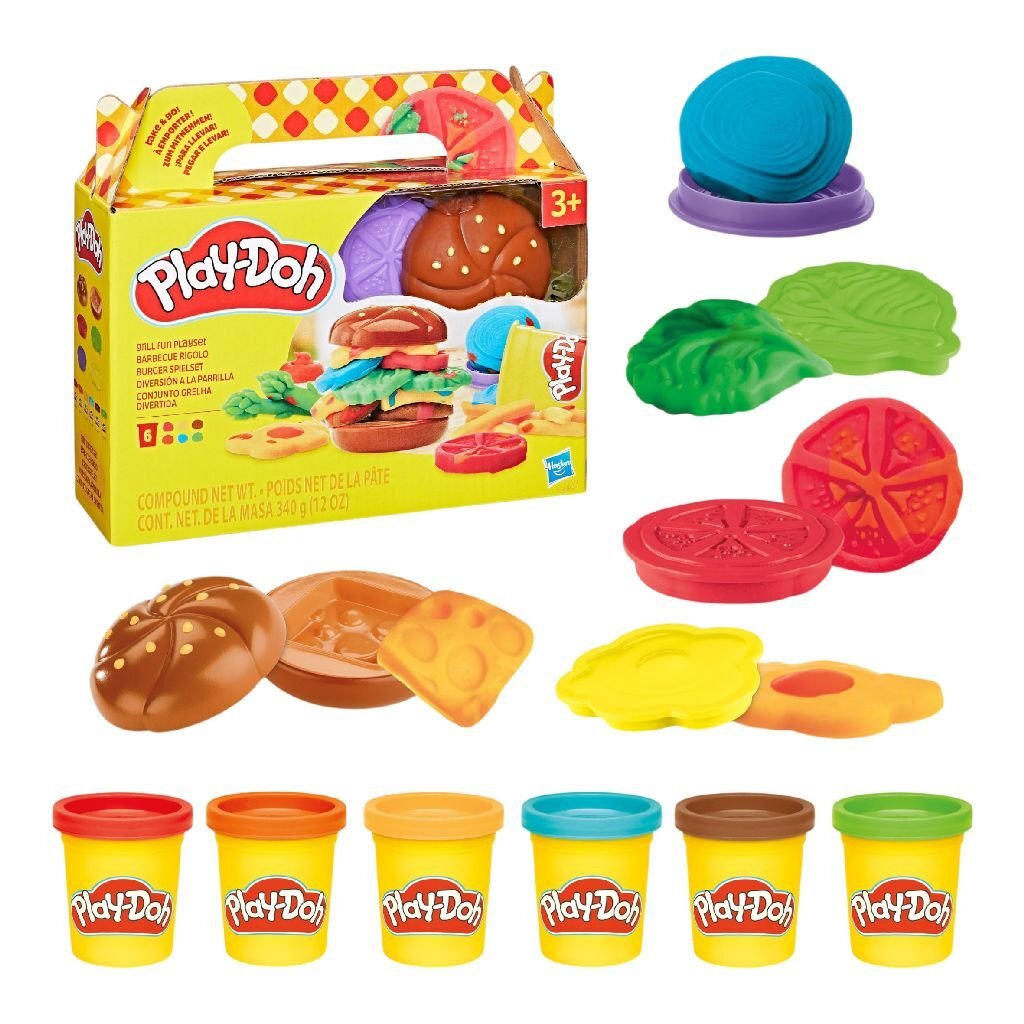 Play-Doh Food Shapes Set Assorti