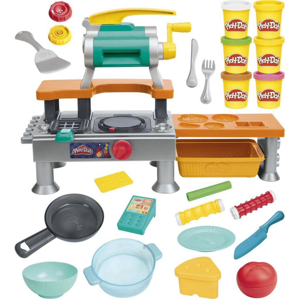 Play-Doh Super Sizzlin Kitchen + Geluid