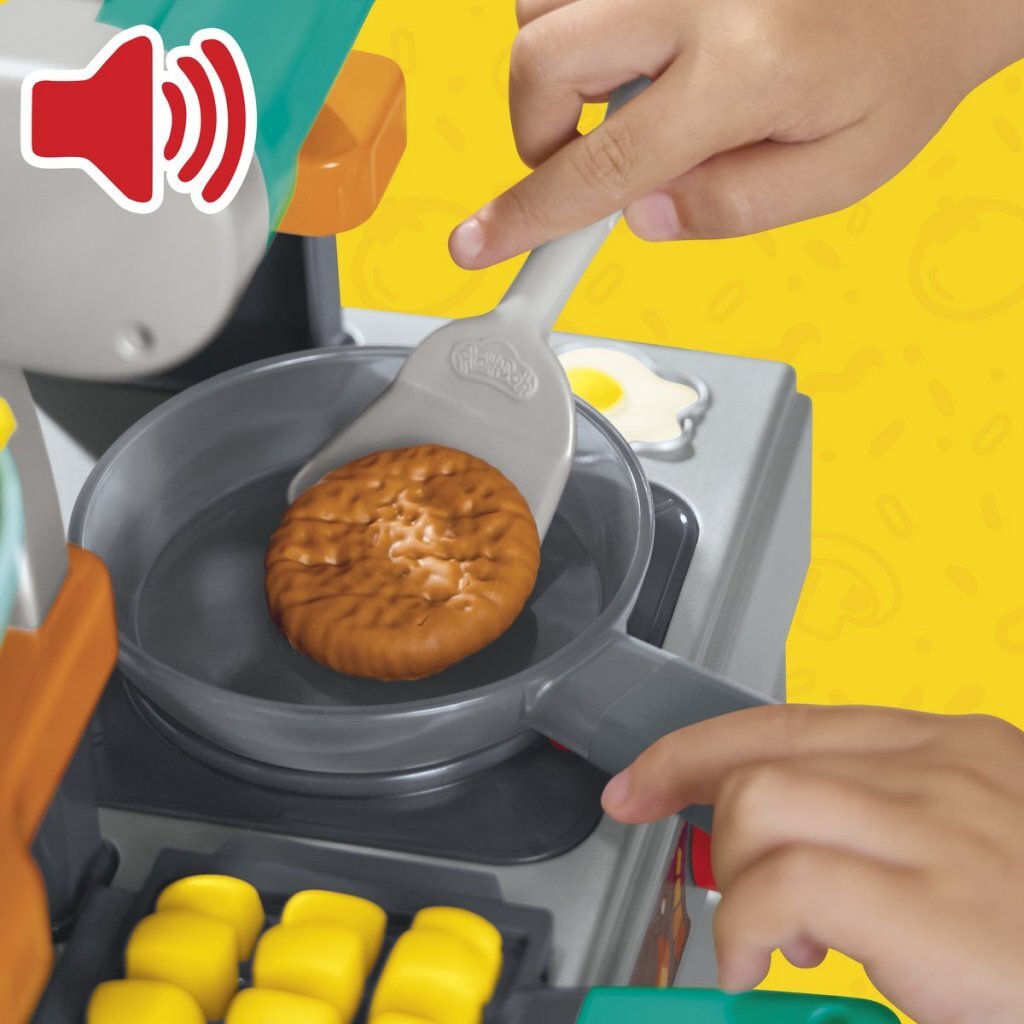 Play-Doh Super Sizzlin Kitchen + Geluid