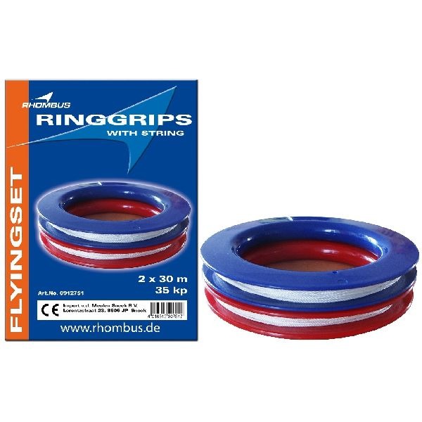 Rhombus 2 ringhandgrepen 35kp dacron 30m afbeelding