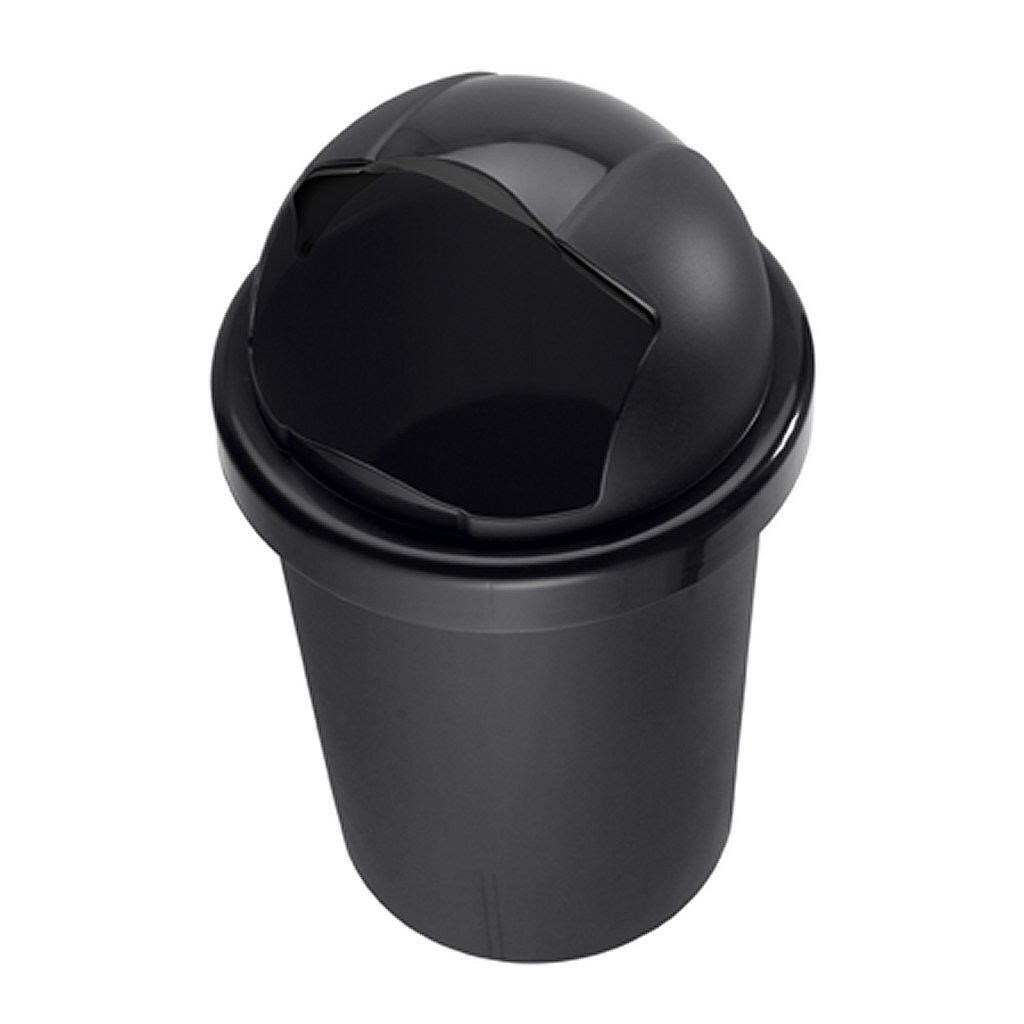 Rotho roll bob afvalemmer 30l zwart afbeelding