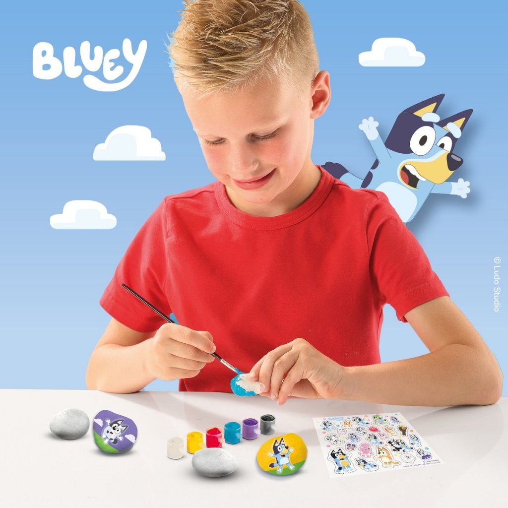 SES Creative Stenen Schilderen Bluey