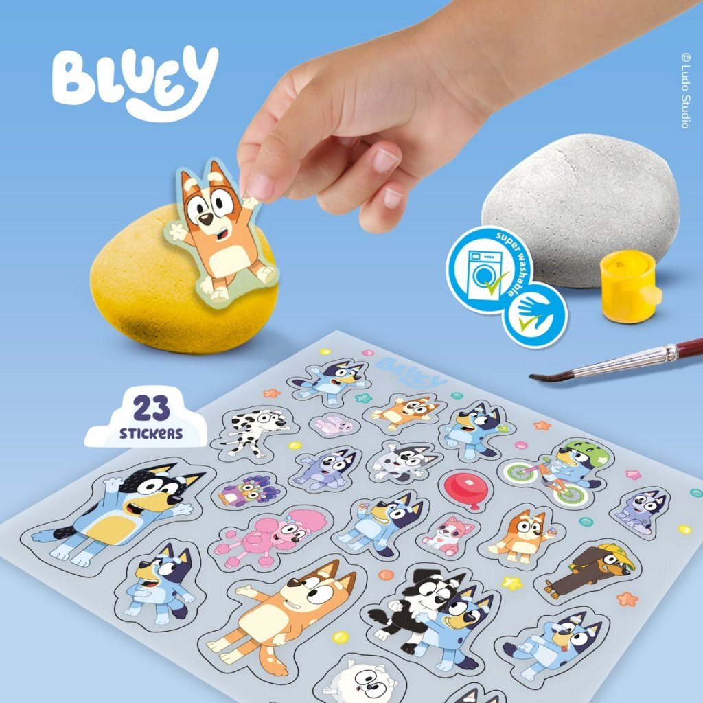 SES Creative Stenen Schilderen Bluey